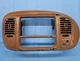 🔥97-03 Ford F150 Center Dash Radio Climate Trim Stereo BEZEL Panel Dark Tan