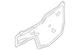 Genuine Nissan Door Water Deflector 80860-6CA0B
