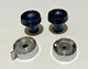 1964 1965 1966 Chevy Truck Original Radio Knobs Gmc Complete Set (4) 64 65 66