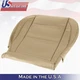 2005 to 2015 Fits Nissan Armada Titan Front Driver Bottom Leather Seat Cover Tan