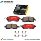 Front Ceramic Brake Pads Kit for 2014 2015 2016 2017 2018 Nissan Altima Leaf
