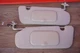 2002-2007 Jeep Liberty Sun visor pair left right gray illuminated