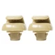 For Honda Civic Accord CR-V 88217S01A01ZA Beige 2X Sun Visor Bracket Hook Clip