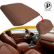 Fits 2011-2019 Ford Explorer Center Console Armrest Leather Cover Pecan Brown