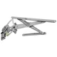 Window Regulator Glass Front Driver Left Side Hand for Toyota RAV4 2001-2005