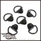 6x Black Cargo D-Hooks Fits For Ford 2015-2023 Transit 150 250 350 Van New