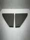 OEM 1999-2006 SILVERADO SIERRA DASH END CAP TRIM FUSE PANEL COVER GRAY PAIR SET