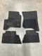 GM 14-18 GMC Sierra Chevrolet Suburban Silverado Tahoe blk Rubber Floor Mat Set