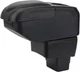 Armrest Box for Honda CR-Z Console Organizer Double Layer Storage with USB Ports