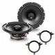 Front Door Factory Speaker Replacement Package for 2001 Dodge Dakota | NVX