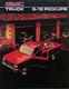 1986 GMC S15 Pickup Truck Gypsy Sierra Club Coupe 4WD Cab/Chassis Sales Brochure