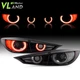 VLAND Smoked FULL LED Tail Lights For 2014-2018 Mazda 3 AXELA Sedan W/Sequential