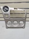 09-12 Toyota Matrix Pontiac Vibe Dash Center Stereo Radio Bezel Trim SILVER B61