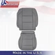 2005 to 2015 Fits Nissan Armada Titan Driver Top Bottom Leather Seat Covers Gray