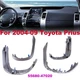 Set of 4X Car Center Inner A/C Dash Air Vent Cover Trim For 2004-09 Toyota Prius