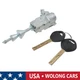 Left Door Lock Inner Cylinder & Keys Fit for 2006 07 08 09 10 11 12 13 BMW 325i