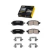 Front Ceramic Disc Brake Pads for 2013 - 2023 NISSAN ALTIMA ,2014 - 2017 LEAF