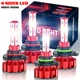 For Toyota Sienna 2004-2010 Combo 4Pcs 9005+9006 LED Headlight Bulbs Hi/Lo Beam