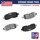 Front Ceramic Brake Pads Set for 2014 2015 2016 2017 Nissan Altima LEAF D1650