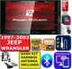 1997-2002 JEEP WRANGLER BLUETOOTH SCREEN MIRROR USB SD AUX CAR RADIO STEREO PKG