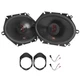 JBL Stage 38627 5x7 / 6x8 Custom-Fit Speakers + Metra Adapter for Ford Vehicles