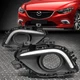 FOR 14-16 MAZDA 6 LED DRL BAR BUMPER DRIVING FOG LIGHT REPLACEMENT BEZEL COVER