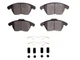 For 2009-2015 Audi TT Quattro Brake Pad Set Front Dynamic Friction 46764VBPS
