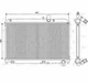 VALEO Radiator 701561 MAZDA RX-8 2004-2008 1.3L