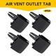 4X Front AC Vent Air Vent Outlet Tab Clips For 2012-15 Mercedes-Benz ML350 ML550