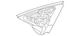 Genuine Volkswagen Sound Absorber 17A-857-934-A