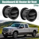 2 Pcs Car Front Dashboard Air Vent AC Heater 8L3Z19893AA for Ford F-250 Black