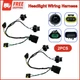 2PCS Headlight Wiring Harness Compatible with 2008-2014 Chevrolet Silverado 1500