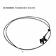 Hood Latch Release Cable With Pull Handle OE#912-010 For 1996-2000 Honda Civic
