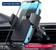 Qifutan Phone Mount for Car Vent [Upgraded Metal Clip] Cell Phone Holder Car Han