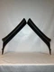 2004-2010 BMW E64 650i CONVERTIBLE A PILLAR TRIM WINDSHIELD LEFT & RIGHT SET OEM