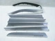 09-16 AUDI B8 A4 S4 DASHBOARD DOOR PANEL INTERIOR ALUMINUM TRIM SET OEM 110122B