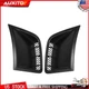 Pair Front Bumper Side Vent Corner Covers For 2008 2009-2014 Subaru Impreza WRX