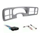 Complete Installation / DBL DIN Dash kit for 99-02 GM FULL-SIZE (SHALE)