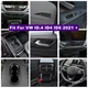 Carbon Fiber Interior Accessories Cup Holder Cover For VW ID.4 ID4 ID6 2021-2025