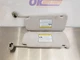 22 2022 KIA TELLURIDE SX SUN VISOR SET GRAY SUEDE WITH SUNROOF