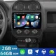 Apple Carplay Car Stereo Radio GPS Android 15 For Jeep Patriot Compass 2009-2016