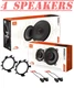 JBL Stage3 Series Front/Rear Speaker for 1999 - 2006 GM VEHICLES (4 DOOR ONLY)