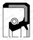 Payen NJ251 Shaft Seal, Crankshaft for, Chrysler, Dodge, Eagle, Fiat, Ford Africa, Fo