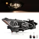 For Mazda 3 2014-2016 Right Passenger Side Black Projector Headlight W/Bulbs