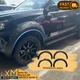 Fender Flares Wheel Arch to suit Nissan Navara D23 NP300 2020+ 6pcs Matte black