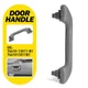 Inside Rear Door Grip Handle W/Clips Gray For Lexus GX470 03-09 74610-13011-A0 U