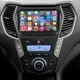 Fit for Apple Carplay Upgraded Radio for Hyundai IX45 Santa Fe 2013-2018