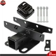 For 2018-2022 2023 Jeep Wrangler JL/JLU 2" Trailer Hitch Receiver Tow Black Kit