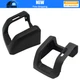 For VW Atlas 2021 3CN885249C82V Black Driver+Passager Seat Belt Anchor Cover