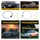 Hood&nbsp;Latch&nbsp;Cable&nbsp;Release&nbsp;With&nbsp;Pull&nbsp;Handle&nbsp;74130S5AA01&nbsp;For&nbsp;1996-2005&nbsp;Honda&nbsp;Civic